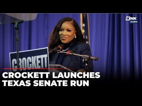Jasmine Crockett Senate Bid 2026: Texas Democrats Prepare for Historic Primary Showdown | US Senate