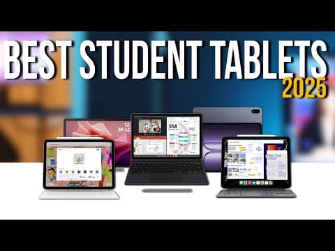 [Top 7] Best Student Tablets of 2025 - Top Picks for Study, Notes &amp; Online Classes