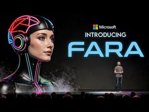 Microsoft Just Dropped FARA and It Puts Pressure on OpenAI