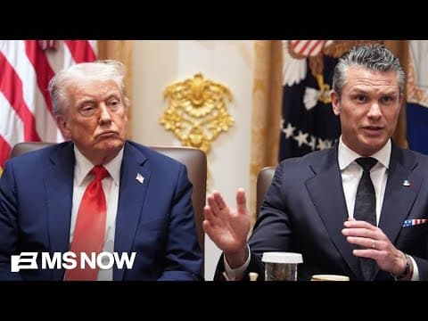 'A lawless president': Retired army general blasts Trump's military aggression