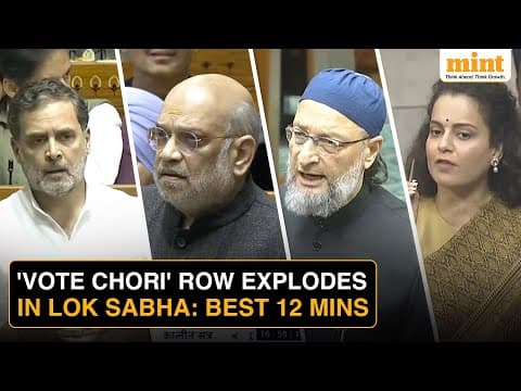 Rahul Gandhi To Amit Shah: Top Moments From 'SIR' Debate | Parliament Winter Session 2025
