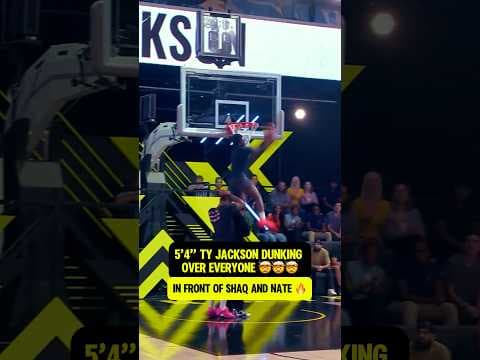 5’4” TY JACKSON INSANE DUNKS OMG 🤯😱