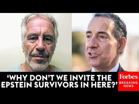 Jamie Raskin Chides GOP For 'Completely Unnecessary' Bill Proposals, Calls To Address Epstein Files