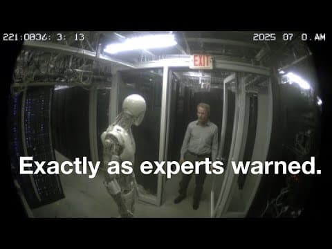 AI's first kill and why top experts predict our extinction