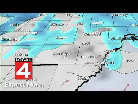 Metro Detroit weather forecast Dec. 11, 2025 -- Noon Update