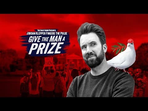 Jordan Klepper Fingers the Pulse: Give the Man a Prize | The Daily Show