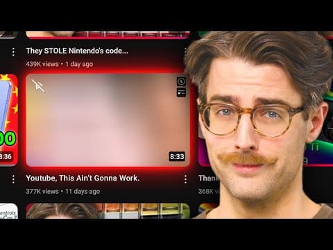 YouTube, This Ain’t Gonna Work.