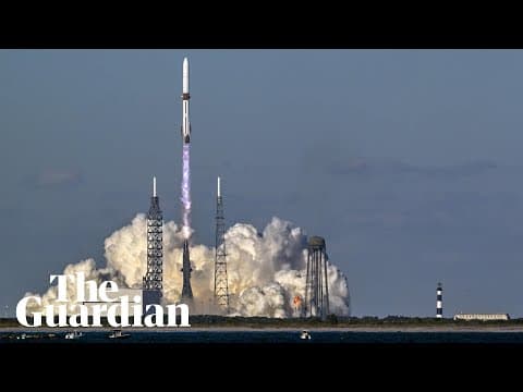 Watch Jeff Bezos's successful Blue Origin rocket launch