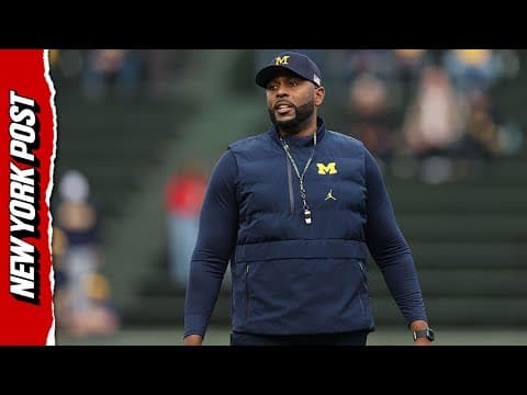 911 Call Reveals Ex-Michigan Coach Sherrone Moore Reportedly Attack a Woman He Stalked For 'Months'