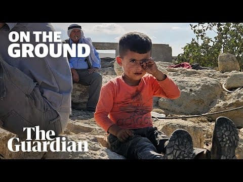 How Israeli settler violence forces Palestinians to flee their homes