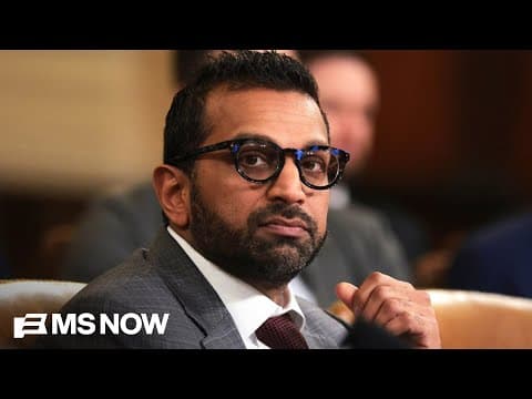 Kash Patel ‘embarrasses himself’ every week with his conduct: Dem Rep.