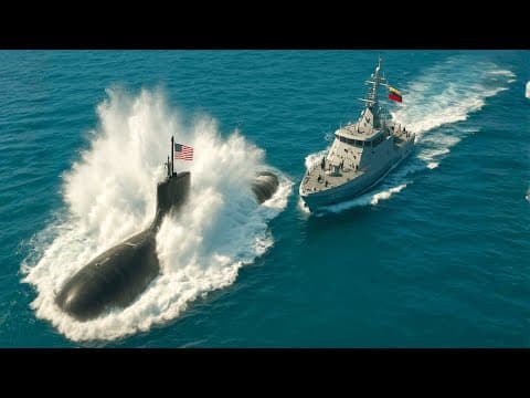 Venezuela SHOCKED as US Navy Submarine SURFACES Too Close - Then THIS Happened...