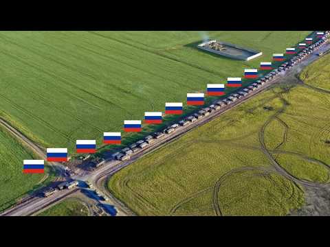 Ukraine Drone DESTROYS Huge Russian Convoy with Precise Hits