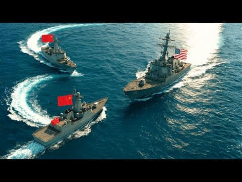 China MOVES IN FAST on US Navy Ship — Then THIS Happened…