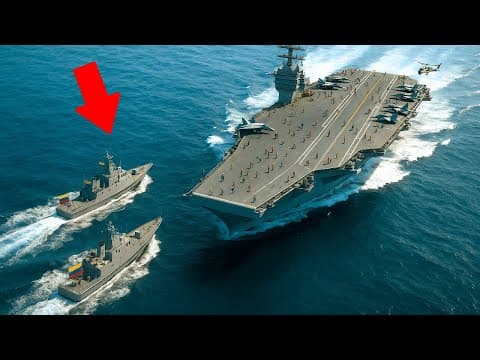 Venezuela MOVES IN FAST on US Aircraft Carrier - Then THIS Happened...