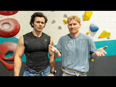 Can I turn a Bodybuilder into a Rock Climber in 24h? - Will Tennyson tries climbing