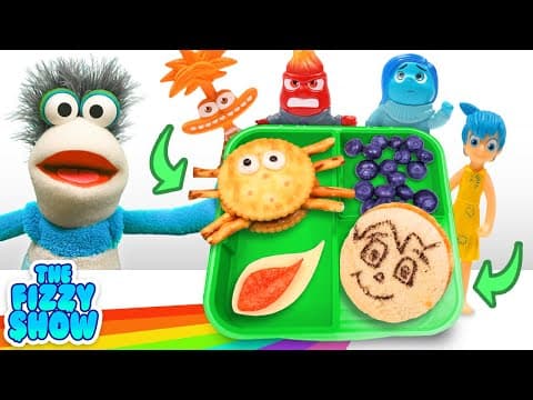 Fizzy & Phoebe Pack An Inside Out 2 Back to School Themed Lunch Box | The Fizzy Show Videos