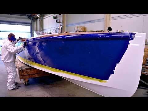 Man Restores 50-Year-Old RACE BOAT Back to Life | Start to Finish by @DanLeeBoatbuilding