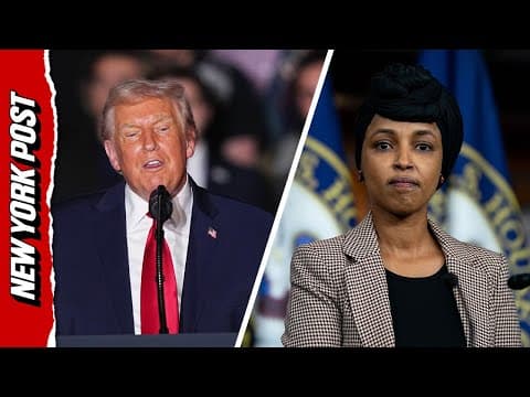 Send Her Back’: MAGA Crowd Erupts as Trump Claims Ilhan Omar is ‘Here Illegally’