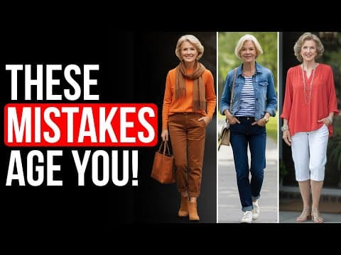 The 6 Fashion MISTAKES Making You Look OUTDATED