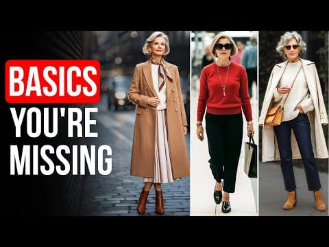 Transform Your Casual Style After 50 With These Wardrobe Basics - 50+ Women's Fashion