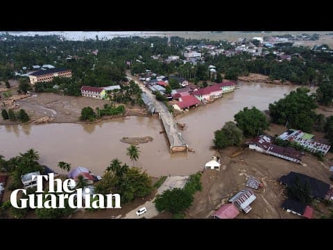 Flash floods and landslides cause devastation in Indonesia
