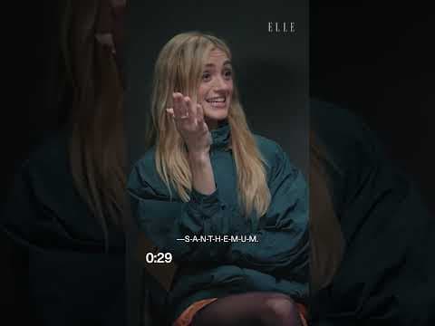 Words are hard, okay? #NataliaDyer stumps her #StrangerThings costars in a new #WhereIsTheLie.