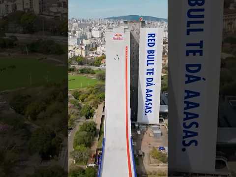 Why didn&#39;t this skateboard stunt start from the top?