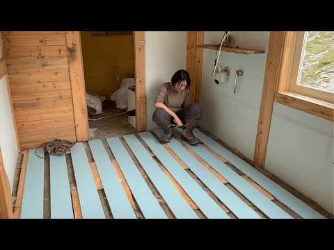 Young Woman Restores 45-YEAR-OLD Mountain Hut Back to New | Start to Finish by @森のコンテナハウスDIY