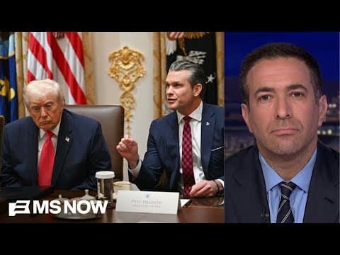 Trump War crimes probe gets real: UNDER OATH testimony as Trump aide ducks