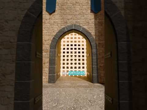 How a Medieval Castle Portcullis Works