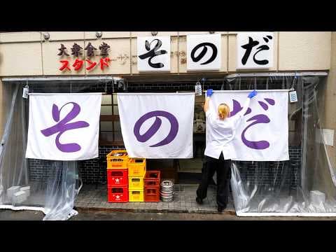 Japanese Gal&#39;s Cooking Brings 300 Salarymen Daily! Shocking $8 Portions Break The Internet