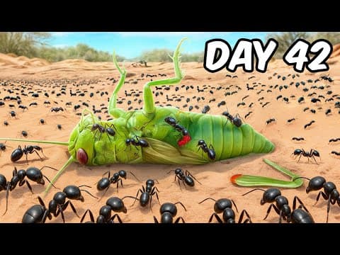 1,000 Ants vs Deadly Prey