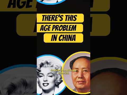 There’s this age problem in China