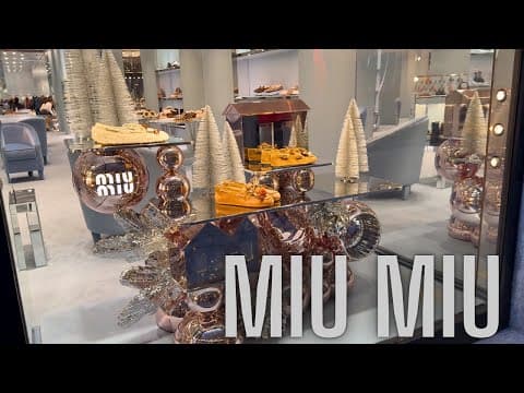Luxury Winter Shopping in Milan 🇮🇹 ❄️ | Trending Designer Displays & Fashion Must-Haves 2026