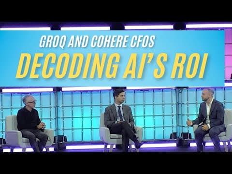 Groq and Cohere CFOs: Can Artificial Intelligence Be Profitable?