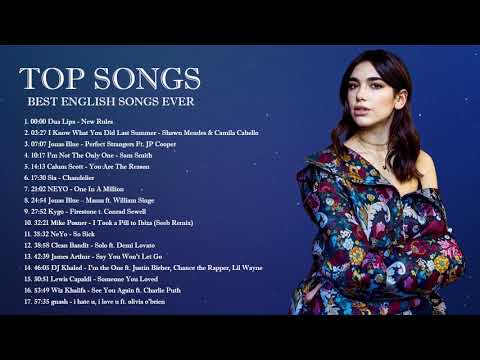 Música en Inglés 2019 ✬ Las Mejores Canciones Populares 2019 ✬ Mix Pop En Ingles 2019 ✬ Musica Pop
