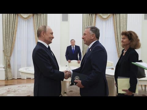 U.S. envoy presents Ukraine peace plan to Russian president in Moscow meeting