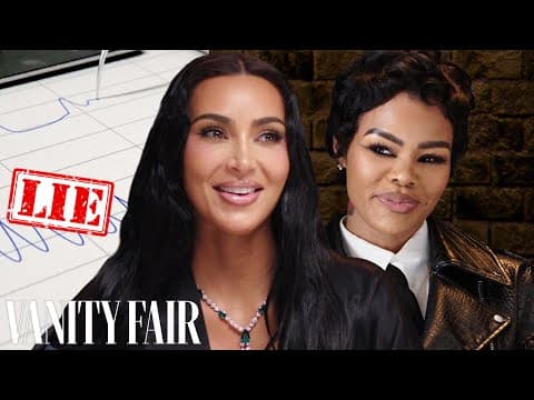 Kim Kardashian & Teyana Taylor Take Lie Detector Tests | Vanity Fair