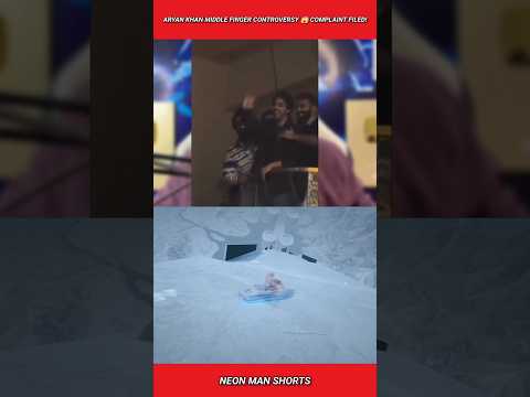 Aryan Khan Middle Finger Controversy 😱 Complaint Filed! #shorts