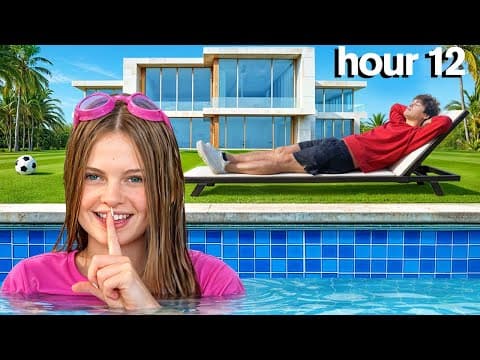 How Long Can I Secretly Live in a Celebrity Mansion? ft/ Stokes Twins