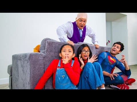 Andrea & Wendy Superhero Kids Mission: Saving Superman!