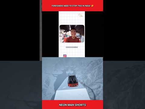 Foreigners Need to Stop This in India! ๐ก #shorts