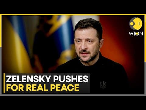 US-Ukraine Talks: Zelensky Commits to Peace Negotiations as Ukraine-US Talks Stall | Wion