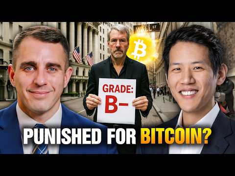 Wall Street Gives Brutal Credit Rating To Strategy Over Bitcoin