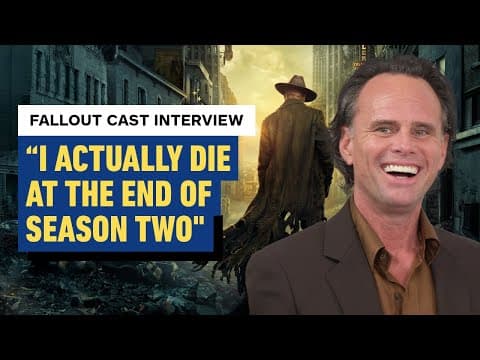Fallout Season 2 Cast Interview: “The Ghoul's Battling Actually Becoming Human"