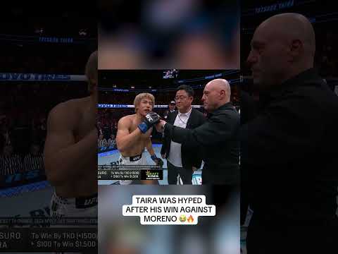 Huge win for Tatsuro Taira #UFC323