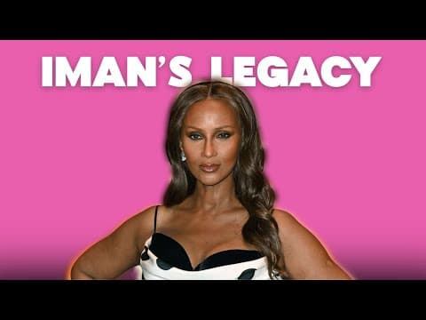 Iman's Legacy How One Model Changed Fashion Forever!