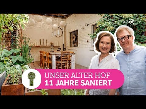 Wohnen auf der Dauerbaustelle: Familie verwandelt alten Hof in Traumhaus | ARD Room Tour