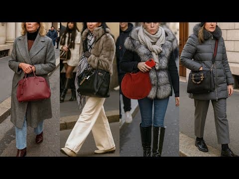 T 8°C ITALY NEWEST NOVEMBER FASHION 🇮🇹 LUXURY STREET LOOKS & TRENDY OUTFITS | MILAN SHOPPING VLOG